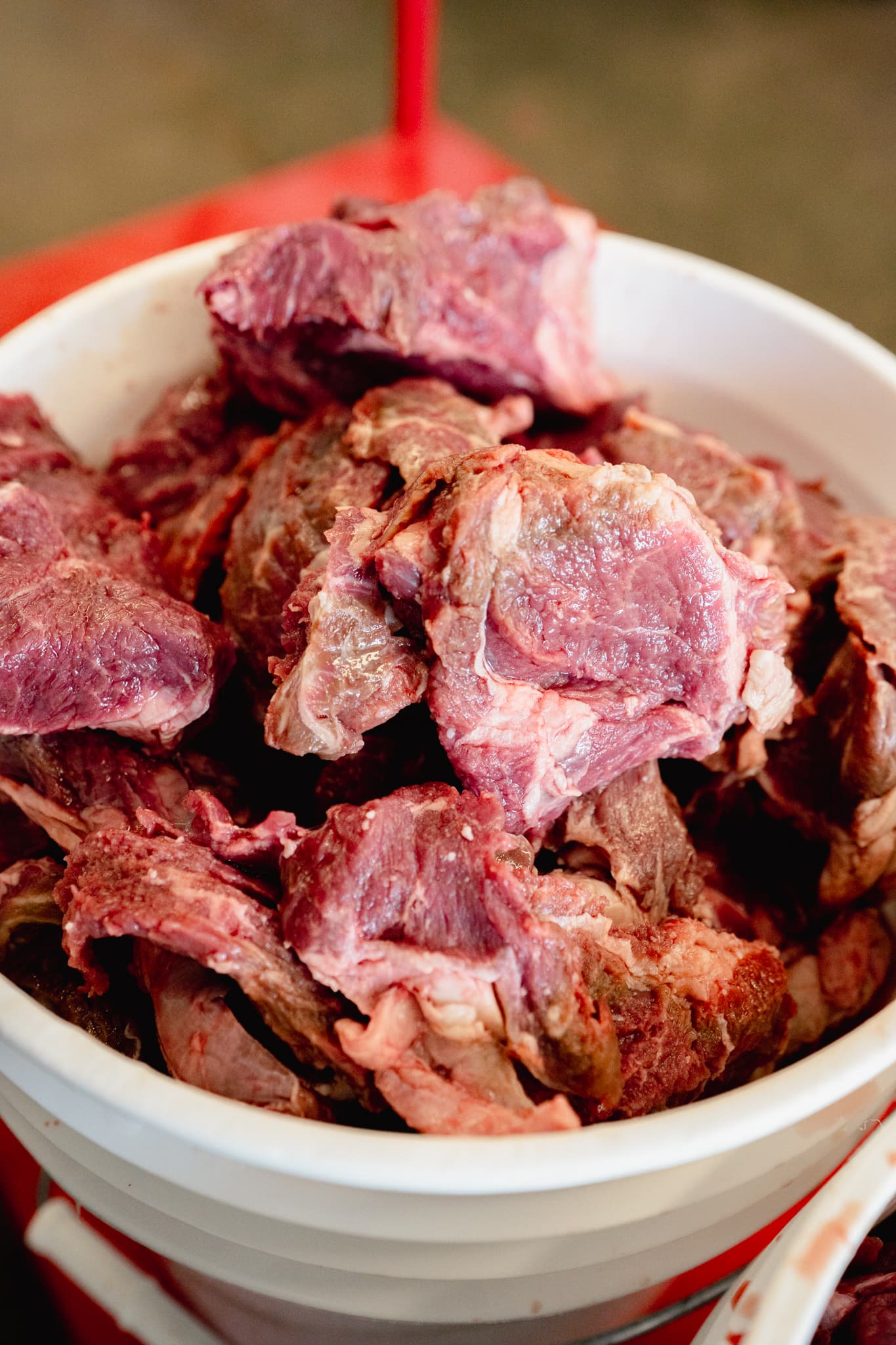 Raw meat